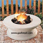 Gas firepits and gas firepit accessories