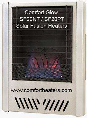 SF20PT SolarFusion heater is a ventless heater by Comfort Glow is available @ www.comfortheaters.com