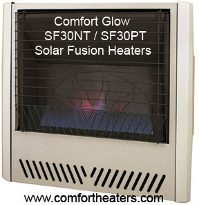 Solar Fusion Heaters - Comfort Glow vent free heaters available @ www.comfortheaters.com